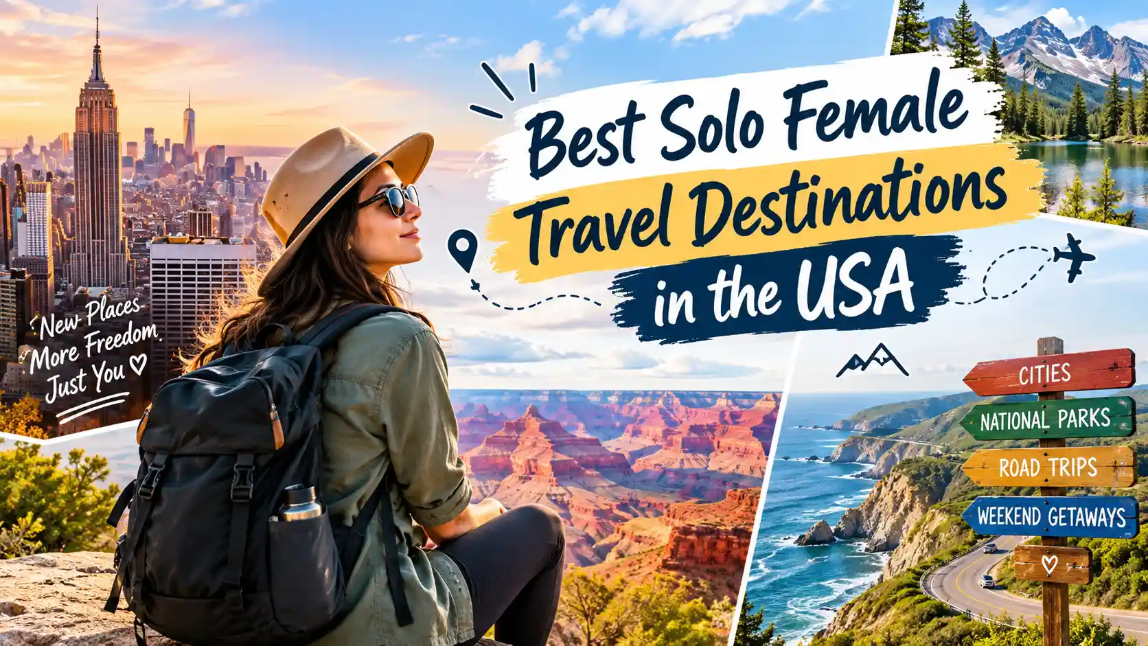 best solo female travel in usa