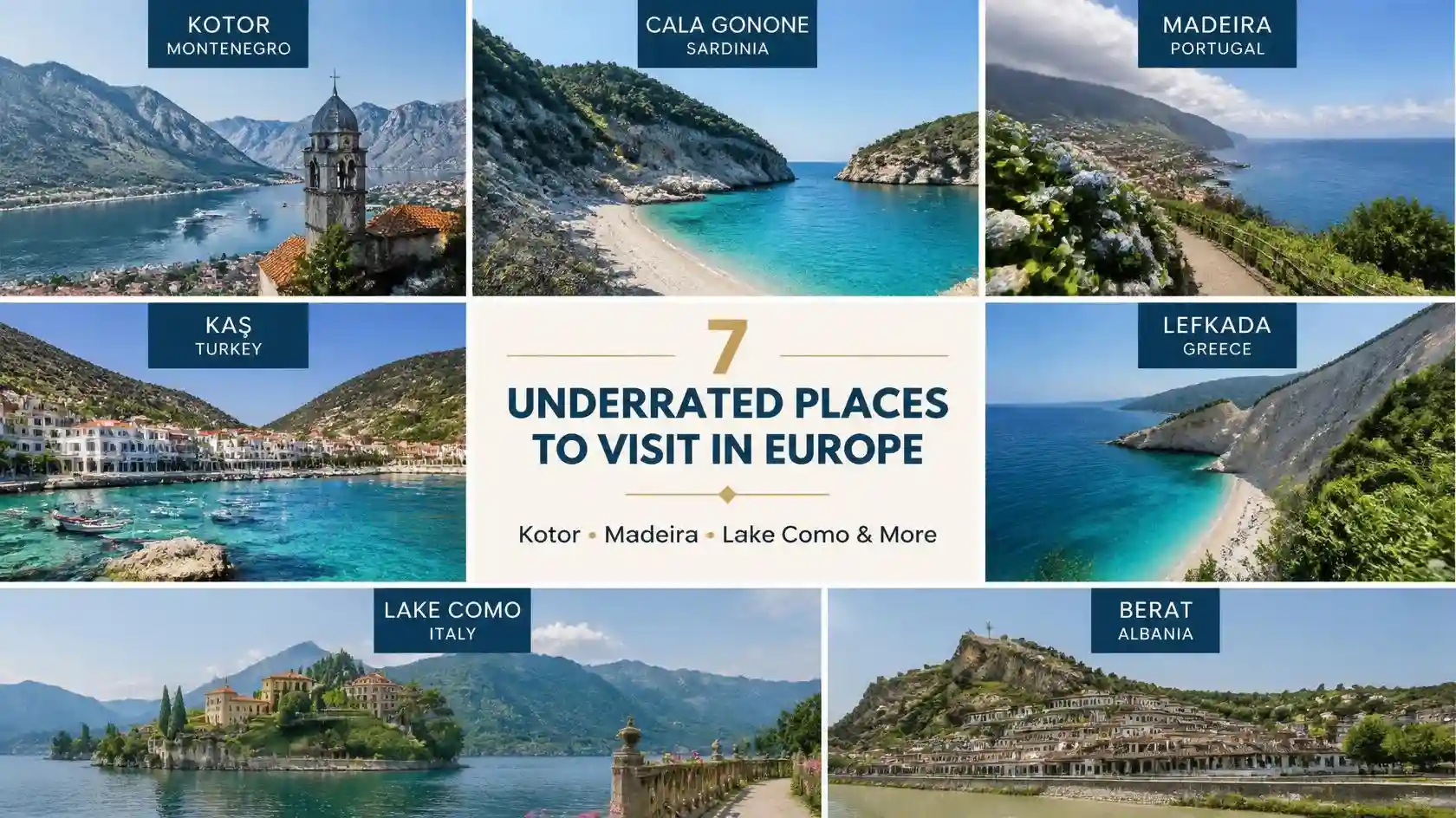 underrated places to visit in Europe